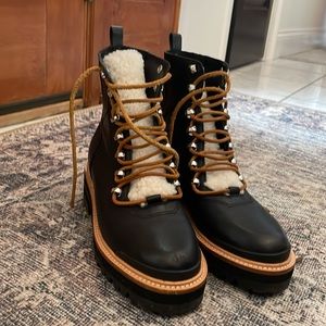 Marc Fisher IZZIE LUGSOLE ANKLE BOOT